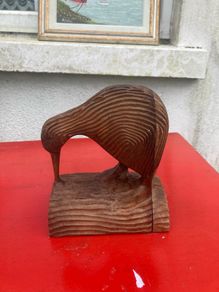 Matai wooden figure free postage