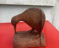 Matai wooden figure free postage
