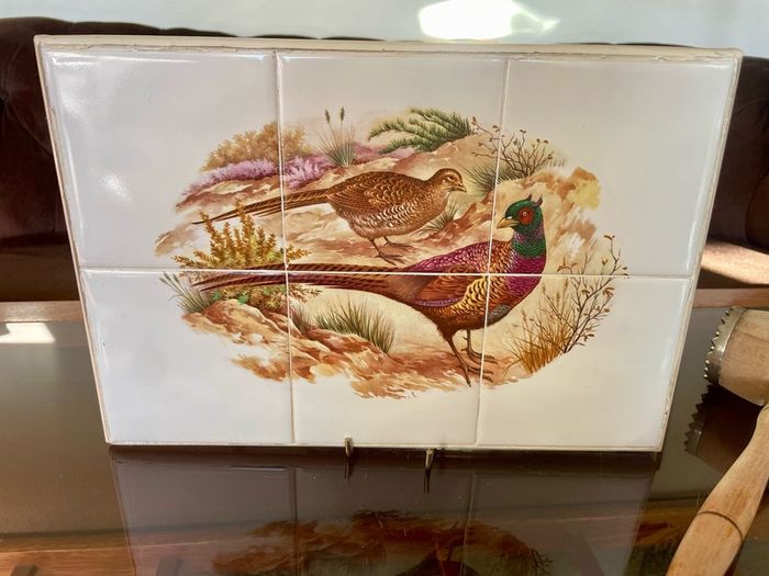 Mid Century Centrepiece Trivet Pot Stand Decorative Cottage Country Style
