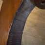 19th Century Antique Pine and Elm Small Tavern Table with Rotating Top Image 6