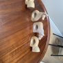 Four sandstone animal serviette holders or ornaments Image 2