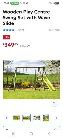 Swing set