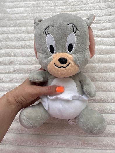 Tom & Jerry Tuffy Plush Soft Namco Bandai approx. 25 cm. Used Please see photos