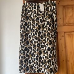 Sfera animal print skirt