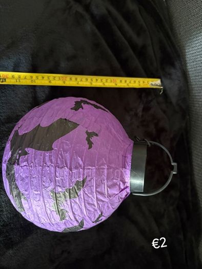 Halloween Decorations. Lights, Wreath, Fabric Decorations, etc