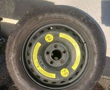 Mercedes w209 spare wheel