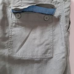 New linen/cotton trousers with tag