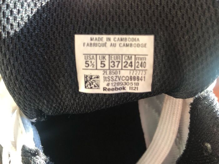 Reebok trainers