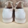 Girls GEOX respira D Thymar loafers leather slip on shoes Size UK 1.5 EU 34 pink white tassel BRAND NEW Image 5