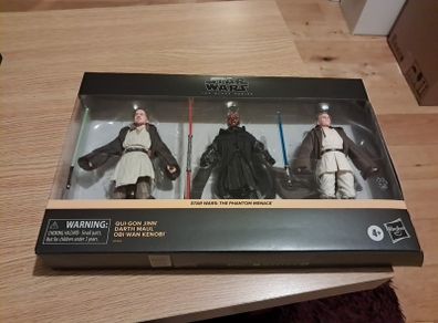 Star Wars Black Series: The Phantom Menace 3-pack 6''