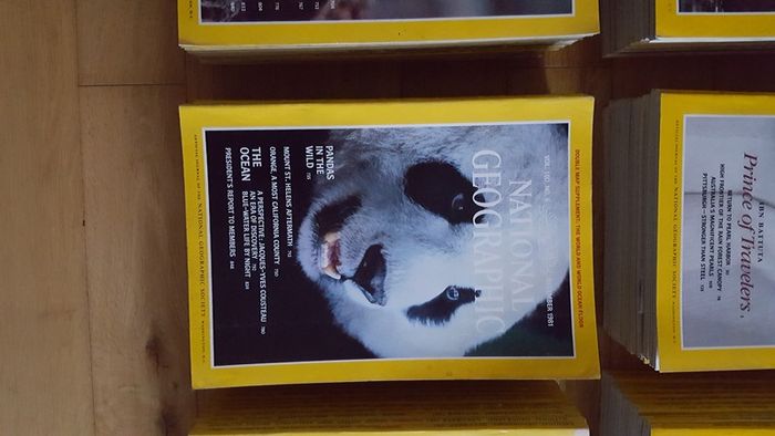 National Geographic magazines x 400 from early 20th century to 2009