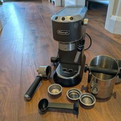 DeLonghi Dedica barista coffee machine