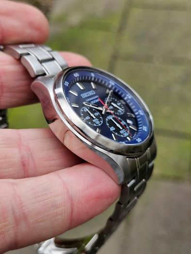 Watch Seiko Chronograph.