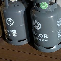 2 unit 11kg patio gas