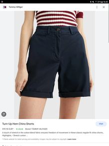 Tommy Hilfiger - Shorts - UK 8 - Navy - BNWT RRP 99