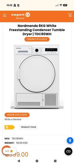 Tumble Dryer