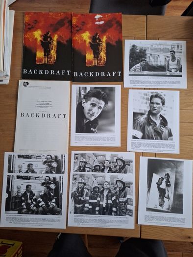 BACKDRAFT movie press Kit