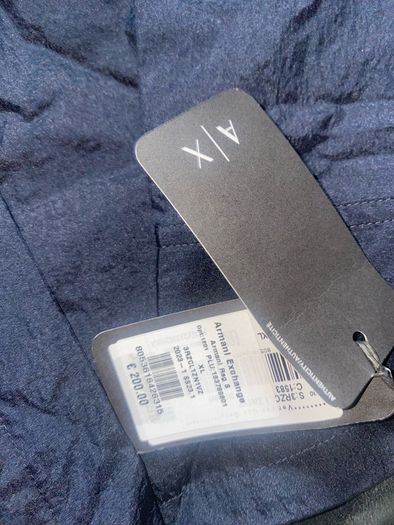 Armani Exchange Lightweight Overshirt jacket size xl brand new with tag