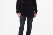 Hugo Boss Mens Kenno 2 Velvet Shirt, Black 1,50484119, Eu48, Uk39, Us15,5, Int-m