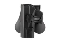 Left-Handed Holster for Glock 17, 18C, 19, and 23