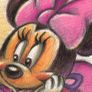 Original Drawing baby Pluto Mickey Minnie Image 4