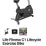 life fitness c1 exercise bike Image 9