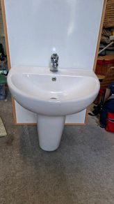 Bathroom Washhand Basin and Taps
