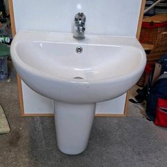 Bathroom Washhand Basin and Taps