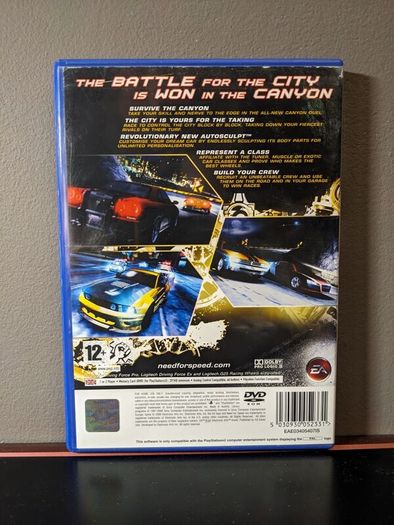 Need for Speed Carbon - PS2 complete in box