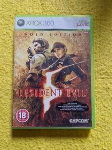 Resident Evil 5 Gold Edition xbox 360 games Original