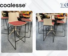 4 x Coalesse Office Stools - Grade A