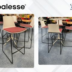 4 x Coalesse Office Stools - Grade A