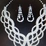 Bridal Neck piece and matching Earrings ( DEBS ) Image 5