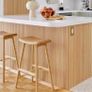 Bamboo Style Wall Panelling (Ash Colour) Image 4