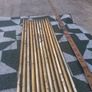 16 Victorian Brass Stair Rods( 23 Inches Long) Image 4