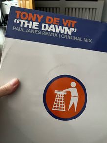 Tony de vit The dawn 12" vinyl