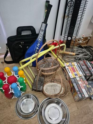 Huge Clearance Job Lot  Home, Christmas Lights, VHS/DVDs & Brand New Canon Ink