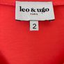 Ladies Orange Embellished Top by Leo&Hugo Image 2