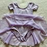 Purple Skirted Ballet Leotard Age 7-8 Image 3