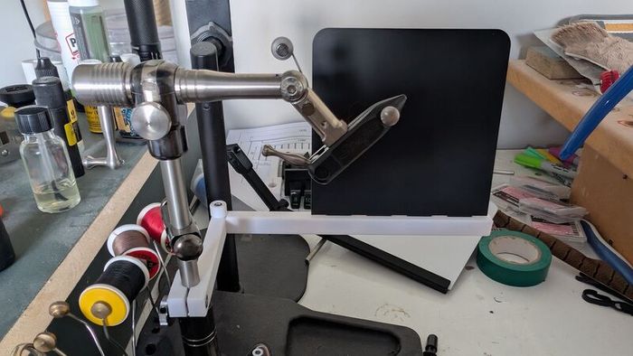 Fly Tying Vice Back Plate