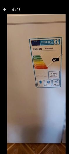 Fusion under counter fridge A rating