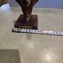 Lovely Dachshund resin head figurine hand painted. Image 2