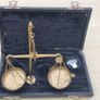 Old brass pocket scale Image 3