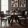 Marco Modern Extendable Round Dining Table 100-140 Image 5
