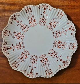 Victorian coalport serving plate