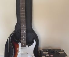 Sx electric guitar with 5 watt amp