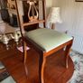 vintage mahogany table and chairs Image 3