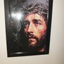 "Jesus Sacrifice For US All" A4 Framed Image 8