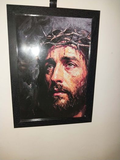 "Jesus Sacrifice For US All" A4 Framed