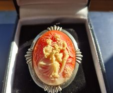 Vintage Cameo Brooch